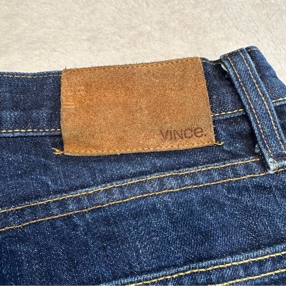 VINCE Button Fly Modern Slim Straight Leg Denim Jean, size 34. - Picture 7 of 12